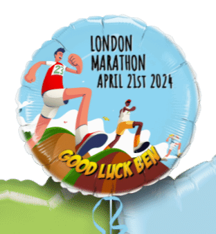 Good Luck Marathon Balloon