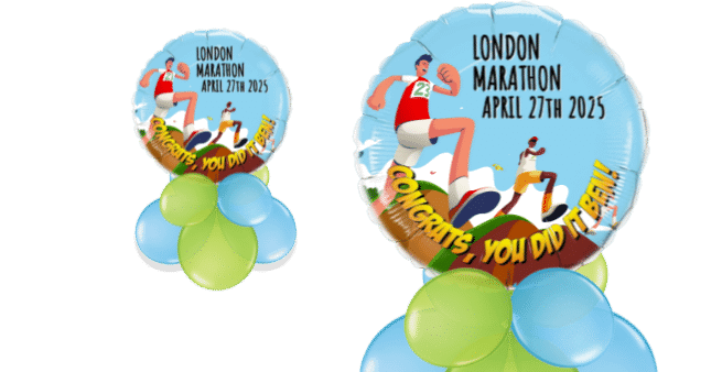 Congrats Marathon Balloon
