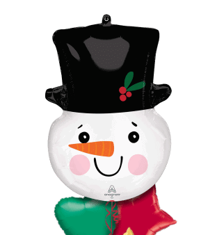 Jolly Snowman Balloon