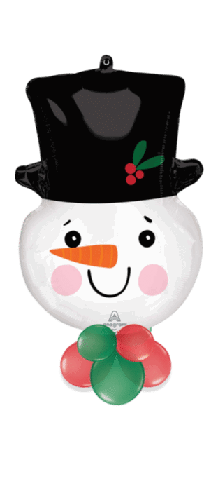 Jolly Snowman Balloon