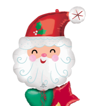 Jolly Santa Balloon