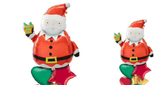 Happy Santa Balloon