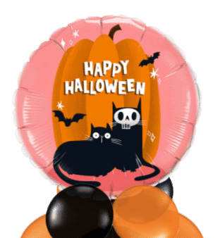 Happy Halloween Cats Balloon