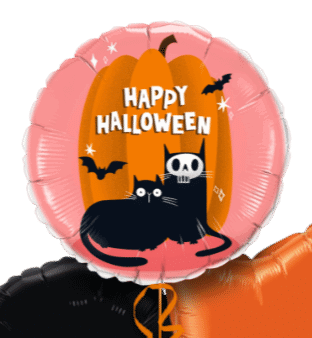 Happy Halloween Cats Balloon