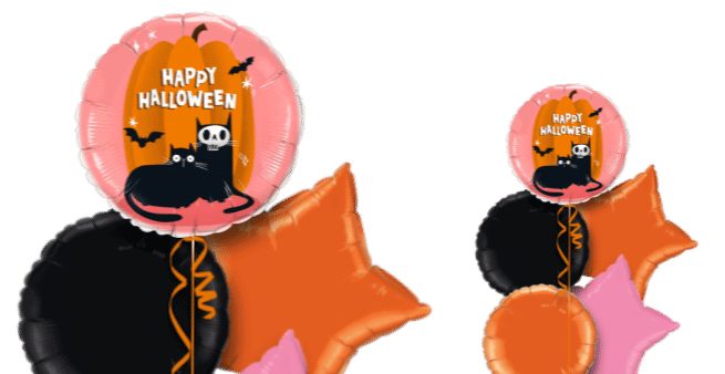 Happy Halloween Cats Balloon