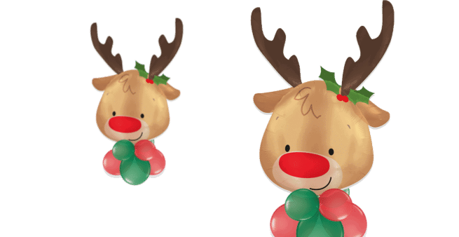 Christmas Reindeer Balloon
