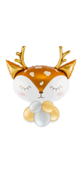 Woodland Reindeer Balloon