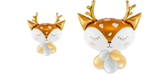 Woodland Reindeer Balloon