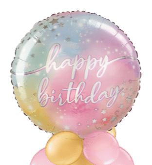 Jumbo Birthday Ombre Balloon