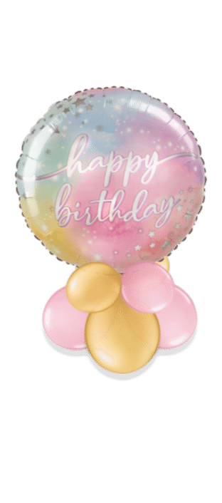 Jumbo Birthday Ombre Balloon