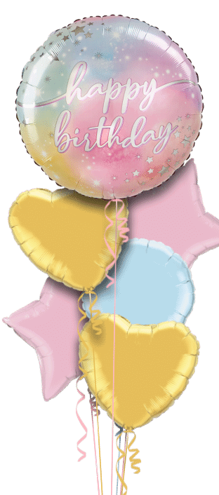 Jumbo Birthday Ombre Balloon