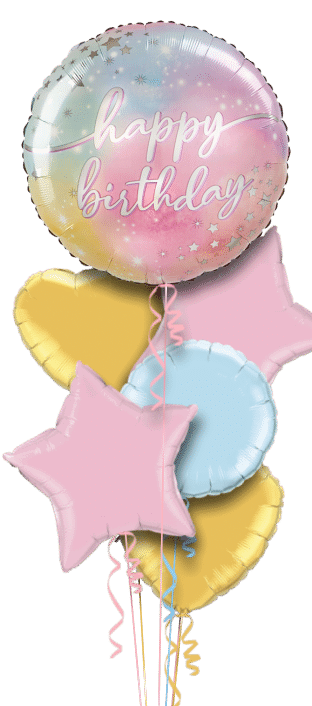 Jumbo Birthday Ombre Balloon