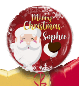 Jolly Santa Balloon