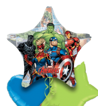 Jumbo Avengers Star Balloon