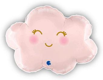 Pink Happy Cloud