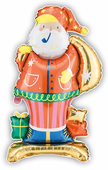 Father Christmas Floor Standing Balloon Balloon