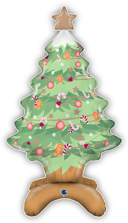 Christmas Tree Floor Standing Balloon Balloon