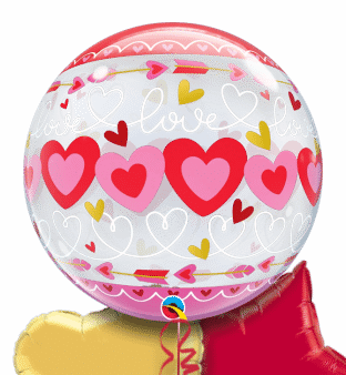 Love Hearts and Arrows Balloon