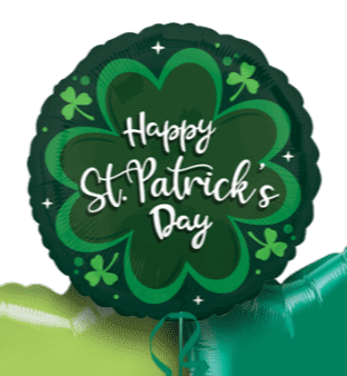 St Patrick's Day Clover Balloon