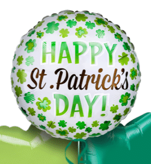 St Patrick's Day Lucky Clover Balloon