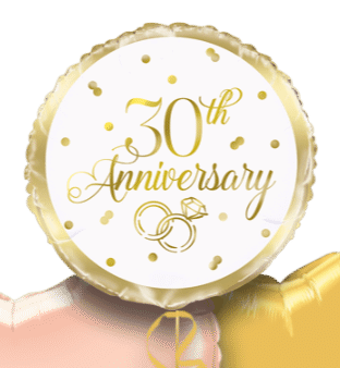 30th Anniversary Balloon