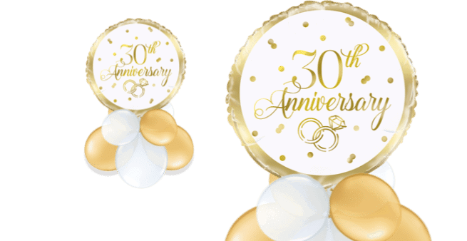 30th Anniversary Balloon