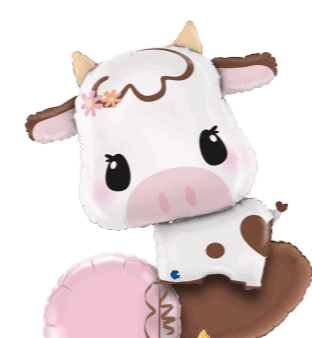 Happy Cow Balloon