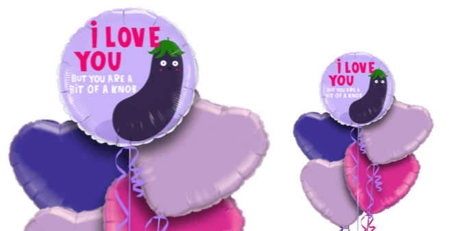 Love You Knob Balloon