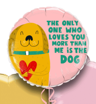 Love Dog Balloon
