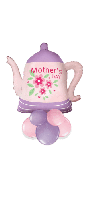 Mothers Day Tea Pot Balloon