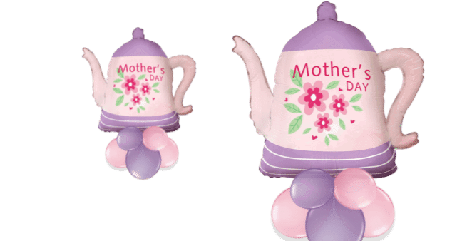 Mothers Day Tea Pot Balloon