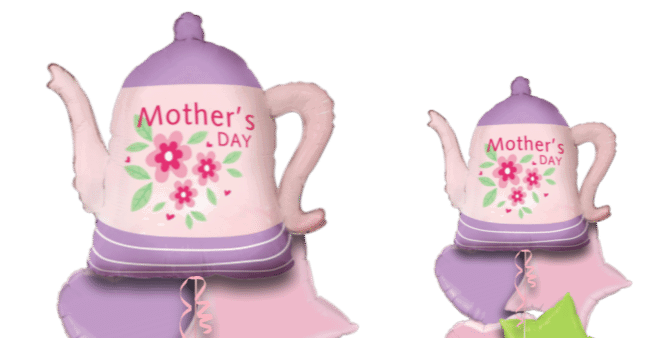 Mothers Day Tea Pot Balloon