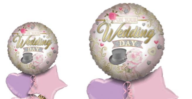On Your Wedding Day Jumbo Balloon