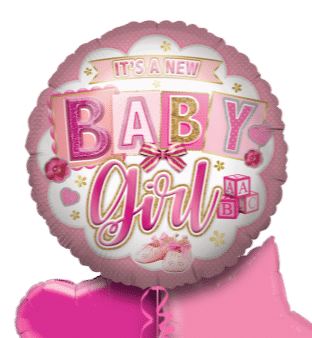 New Baby Girl Jumbo Balloon