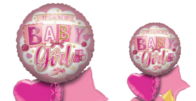 New Baby Girl Jumbo Balloon
