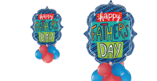 Happy Fathers Day Jumbo Balloon