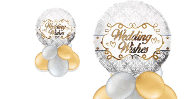 Wedding Wishes Balloon
