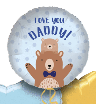 Love You Daddy Bear Balloon