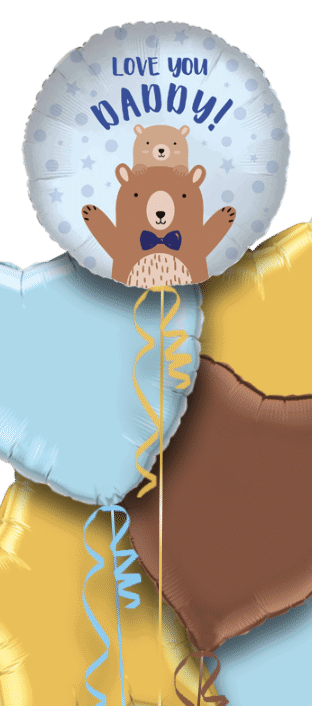 Love You Daddy Bear Balloon