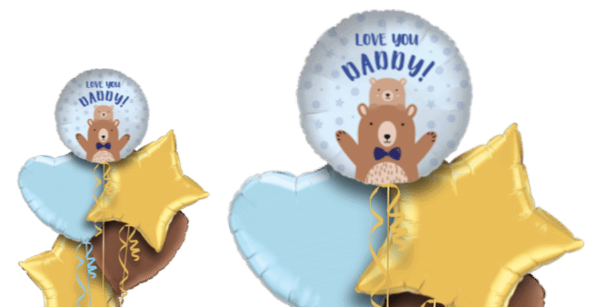 Love You Daddy Bear Balloon