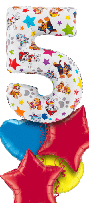 Paw Patrol Large 5 Balloon