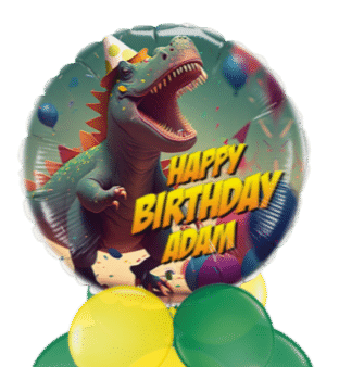 Birthday Dinosaur Balloon