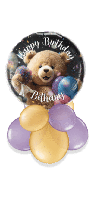 Birthday Bear Balloon
