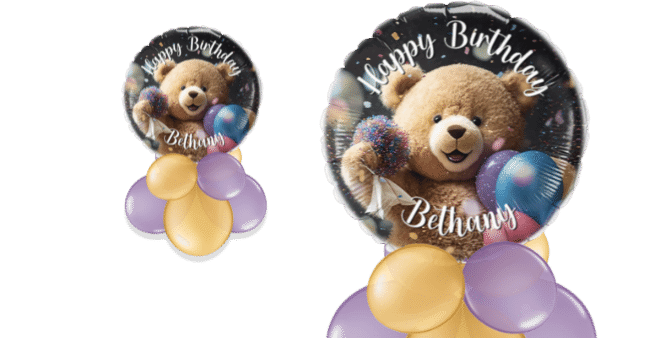 Birthday Bear Balloon