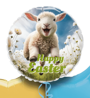 Happy Easter Lamb Balloon