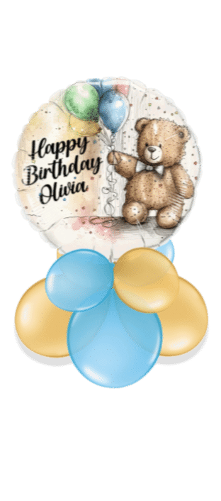 Birthday Bear Balloon