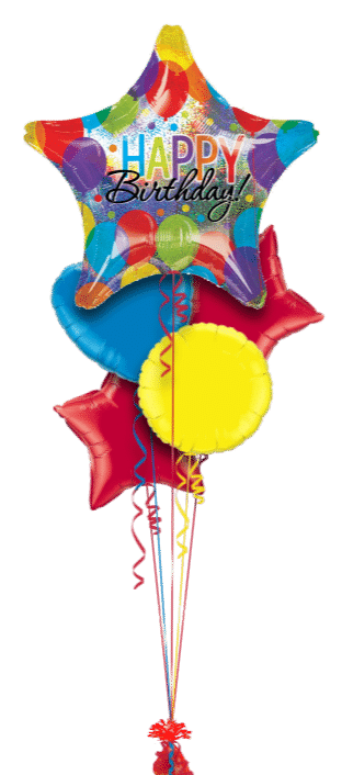 Jumbo Balloons Birthday Star  Balloon