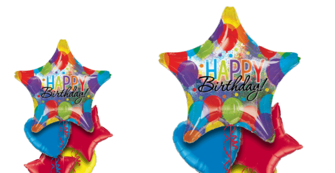 Jumbo Balloons Birthday Star  Balloon