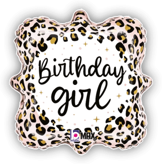 Birthday Girl Leopard Print