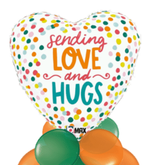 Sending Love and Hugs Balloon